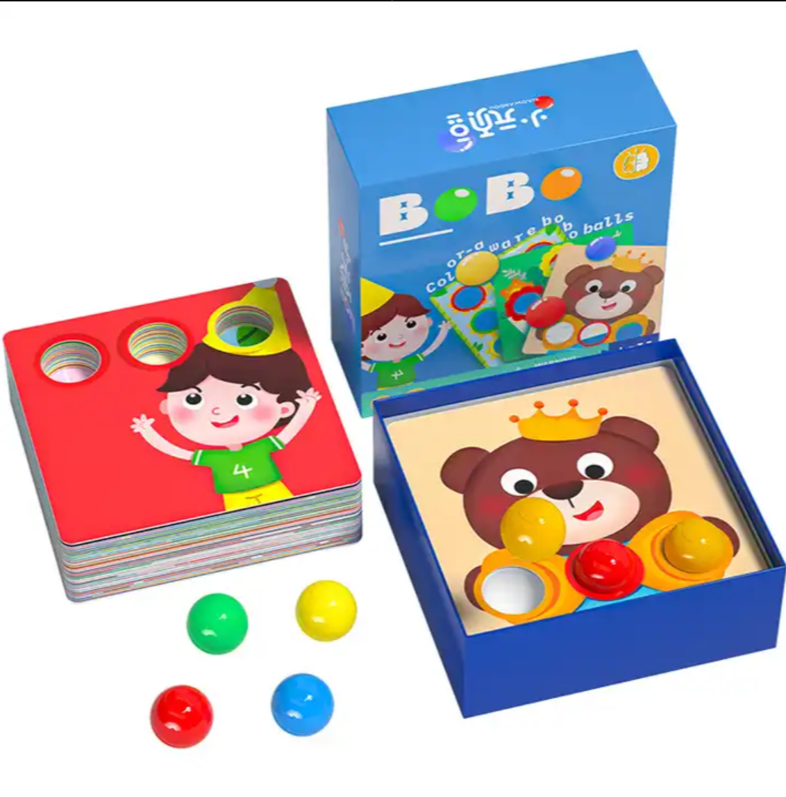 Bobo Color Sorting Cards