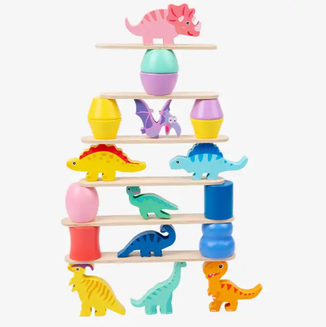 Dino Stacking Blocks