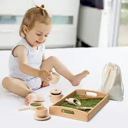 Wood Sensory Bin Tools