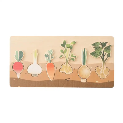 Vegetable Wooden Puzzle