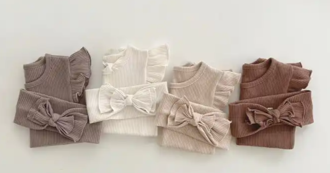 Baby Flutter Sleeve Set