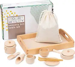 Wood Sensory Bin Tools