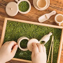 Wood Sensory Bin Tools